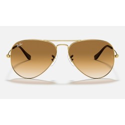 AVIATOR GRADIENT
Lenses: Light Brown Gradient  +  Frame: Gold