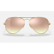 AVIATOR LARGE METAL
Lenses: Copper Mirror  +  Frame: Gold