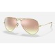 AVIATOR LARGE METAL
Lenses: Copper Mirror  +  Frame: Gold