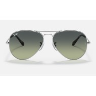 AVIATOR @Collection
Lenses: Green/Blue Gradient  +  Frame: Silver