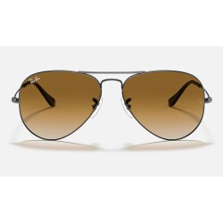 AVIATOR GRADIENT
Lenses: Light Brown Gradient  +  Frame: Gunmetal