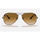 AVIATOR GRADIENT
Lenses: Light Brown Gradient  +  Frame: Gunmetal