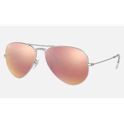 AVIATOR FLASH LENSES
Lenses: Copper Mirror  +  Frame: Silver