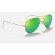 AVIATOR FLASH LENSES
Lenses: Green Mirror  +  Frame: Gold