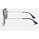 AVIATOR MIRROR
Lenses: Blue Mirror  +  Frame: Dark Blue