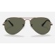 AVIATOR CLASSIC
Lenses: Green Classic G-15  +  Frame: Brown Metal