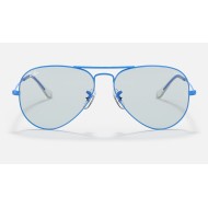 AVIATOR SOLID EVOLVE
Lenses: Light Blue/Dark Violet Classic  +  Frame: Light Blue