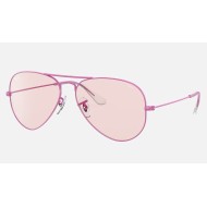 AVIATOR SOLID EVOLVE
Lenses: Pink Photochromic Classic  +  Frame: Violet
