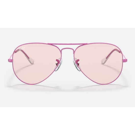 AVIATOR SOLID EVOLVE
Lenses: Pink Photochromic Classic  +  Frame: Violet