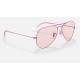 AVIATOR SOLID EVOLVE
Lenses: Pink Photochromic Classic  +  Frame: Violet