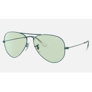 AVIATOR SOLID EVOLVE
Lenses: Green/Blue Photochromic Classic  +  Frame: Shiny Dark Green