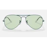 AVIATOR SOLID EVOLVE
Lenses: Green/Blue Photochromic Classic  +  Frame: Shiny Dark Green