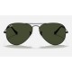 AVIATOR CLASSIC
Lenses: Green Classic G-15  +  Frame: Black