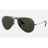 AVIATOR CLASSIC
Lenses: Green Classic G-15  +  Frame: Gunmetal