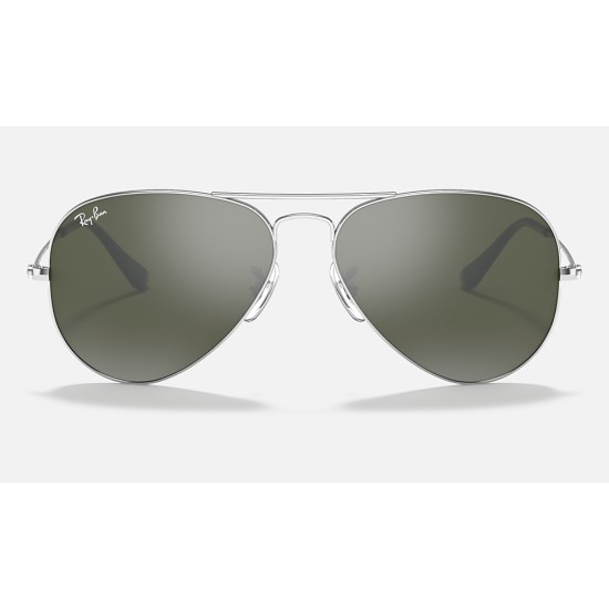 AVIATOR MIRROR
Lenses: Silver Mirror  +  Frame: Silver