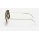 AVIATOR | AVIATION COLLECTION
Lenses: Green Classic G-15  +  Frame: Gold