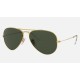 AVIATOR | AVIATION COLLECTION
Lenses: Green Classic G-15  +  Frame: Gold