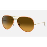 AVIATOR FULL COLOR LEGEND
Lenses: Orange/Brown Gradient  +  Frame: Yellow