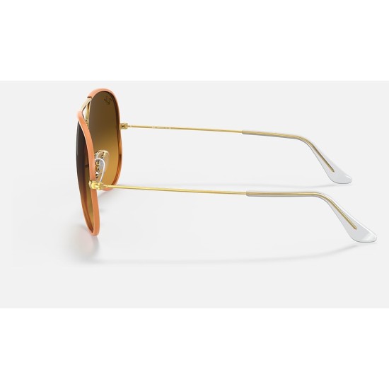 AVIATOR FULL COLOR LEGEND
Lenses: Orange/Brown Gradient  +  Frame: Yellow