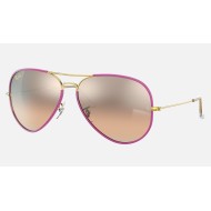 AVIATOR FULL COLOR LEGEND
Lenses: Silver/Pink Mirror  +  Frame: Violet