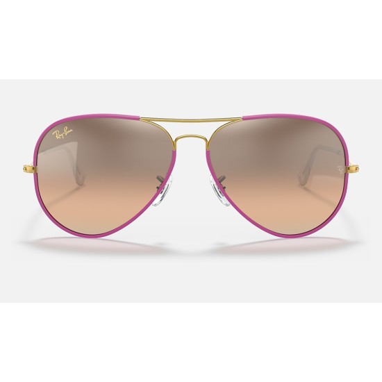 AVIATOR FULL COLOR LEGEND
Lenses: Silver/Pink Mirror  +  Frame: Violet