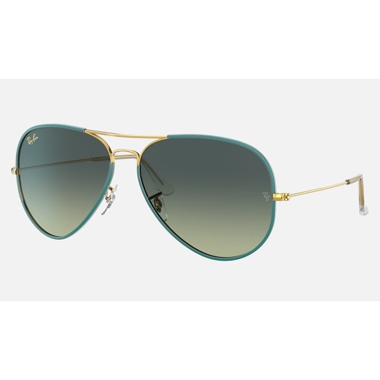 AVIATOR FULL COLOR LEGEND
Lenses: Green/Blue Gradient  +  Frame: Green