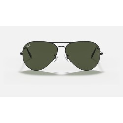 AVIATOR LARGE METAL II
Lenses: Green Classic  +  Frame: Black