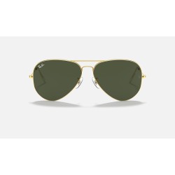 AVIATOR LARGE METAL II
Lenses: G-15 Green Classic  +  Frame: Gold