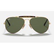OUTDOORSMAN HAVANA COLLECTION
Lenses: Green Classic G-15  +  Frame: Gold