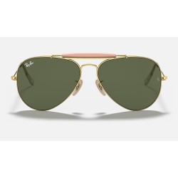 OUTDOORSMAN II
Lenses: Green Classic G-15  +  Frame: Gold