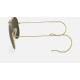 OUTDOORSMAN | AVIATION COLLECTIONLenses: Green Classic G-15  +  Frame: Gold