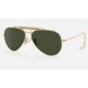 OUTDOORSMAN | AVIATION COLLECTIONLenses: Green Classic G-15  +  Frame: Gold