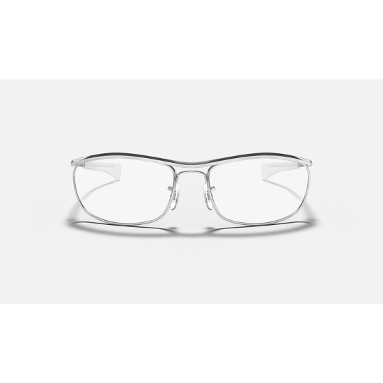 OLYMPIAN I DELUXE BLUE-LIGHT CLEAR EVOLVE
Lenses: Grey Clear Photocromic with Blue-Light Filter  +  Frame: Silver