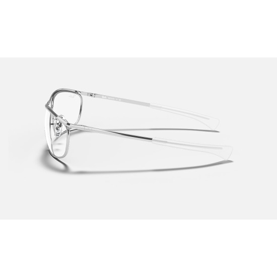 OLYMPIAN I DELUXE BLUE-LIGHT CLEAR EVOLVE
Lenses: Grey Clear Photocromic with Blue-Light Filter  +  Frame: Silver