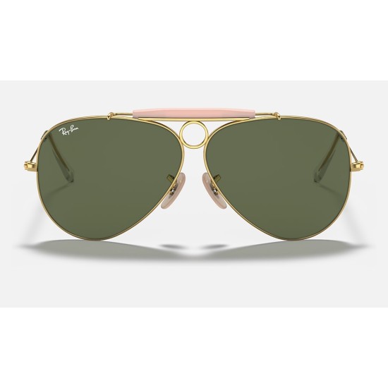Shooter
Lenses: Green Classic G-15  +  Frame: Gold