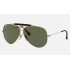 SHOOTER HAVANA COLLECTION
Lenses: Green Classic G-15  +  Frame: Gold