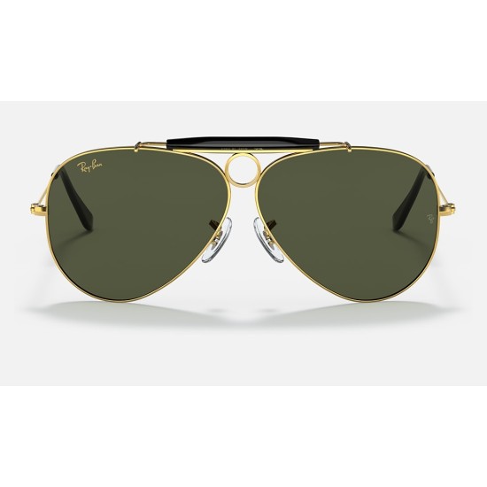 SHOOTER
Lenses: Green Classic  +  Frame: Legend Gold