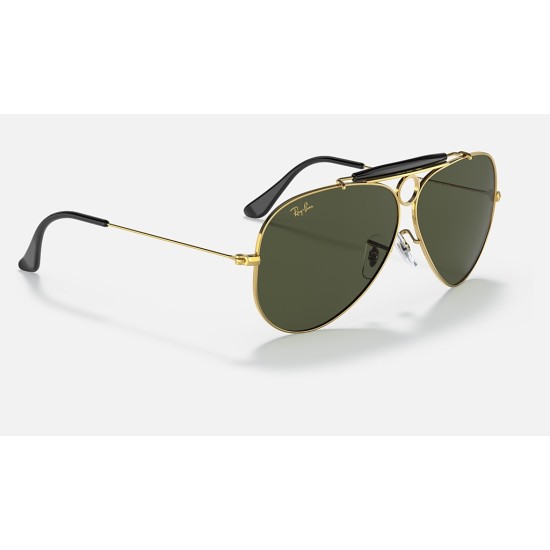 SHOOTER
Lenses: Green Classic  +  Frame: Legend Gold