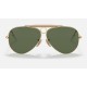SHOOTER | AVIATION COLLECTION
Lenses: Green Classic G-15  +  Frame: Gold