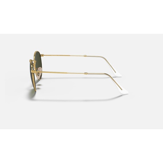 ROUND METAL
Lenses: Green G-15 Classic  +  Frame: Gold
