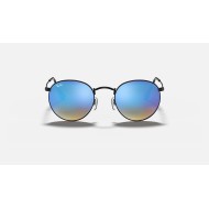 ROUND FLASH LENSES GRADIENT
Lenses: Blue Mirror  +  Frame: Black