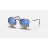 ROUND FLASH LENSES GRADIENT
Lenses: Blue Mirror  +  Frame: Black