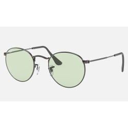 ROUND SOLID EVOLVE
Lenses: Green/Blue Photochromic Classic  +  Frame: Gunmetal