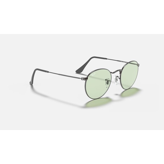 ROUND SOLID EVOLVE
Lenses: Green/Blue Photochromic Classic  +  Frame: Gunmetal