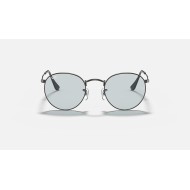 ROUND SOLID EVOLVE
Lenses: Light Blue/Dark Violet Classic  +  Frame: Gunmetal