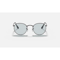 ROUND SOLID EVOLVE
Lenses: Light Blue/Dark Violet Classic  +  Frame: Gunmetal