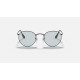 ROUND SOLID EVOLVE
Lenses: Light Blue/Dark Violet Classic  +  Frame: Gunmetal