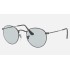 ROUND SOLID EVOLVE
Lenses: Light Blue/Dark Violet Classic  +  Frame: Gunmetal