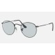 ROUND SOLID EVOLVE
Lenses: Light Blue/Dark Violet Classic  +  Frame: Gunmetal