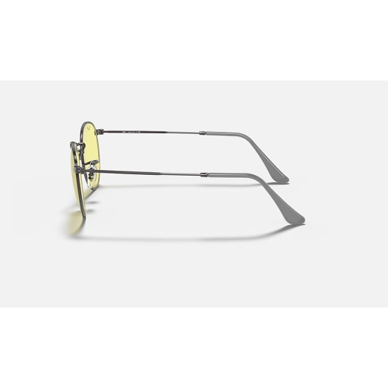 ROUND SOLID EVOLVE
Lenses: Yellow/Red Photochromic Classic  +  Frame: Gunmetal
